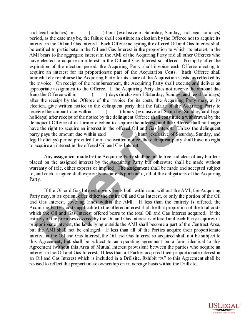 Get Area of Mutual Interest Preview Area of Mutual Interest