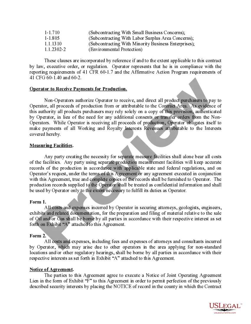 Get Provisions For JOA 82 Revised Preview Provisions For JOA 82 Revised