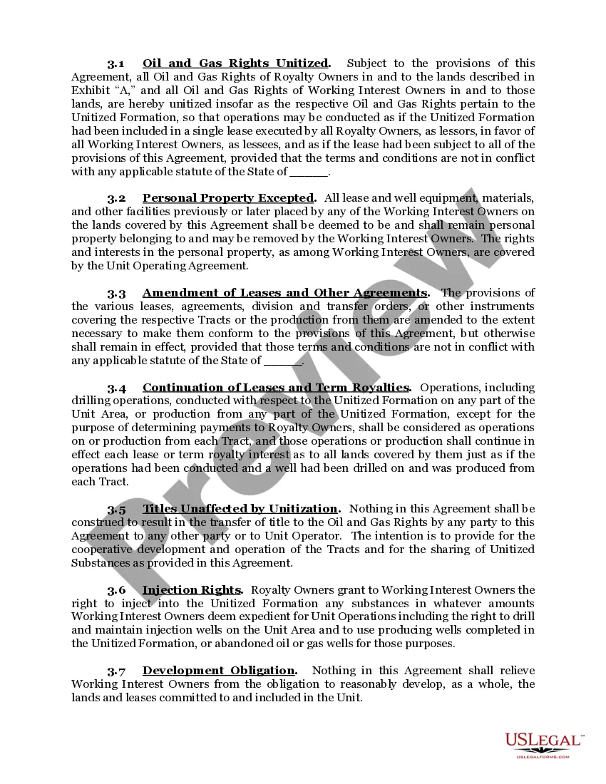Get Unit Agreement Preview Unit Agreement