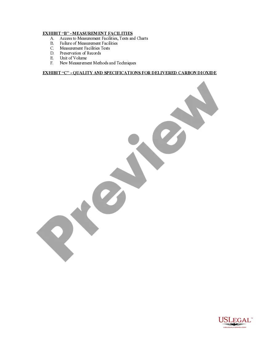 Get Carbon Dioxide Storage Agreement Preview Carbon Dioxide Storage Agreement