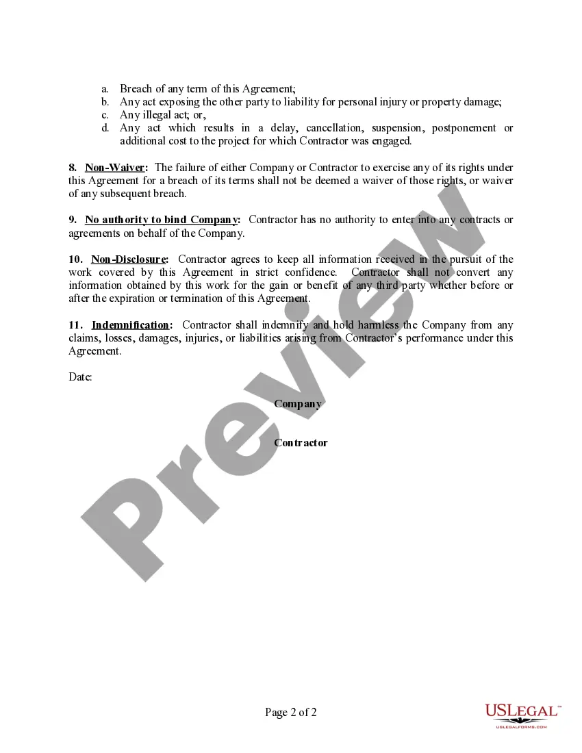 Get Contract for Right of Way Services Preview Contract for Right of Way Services