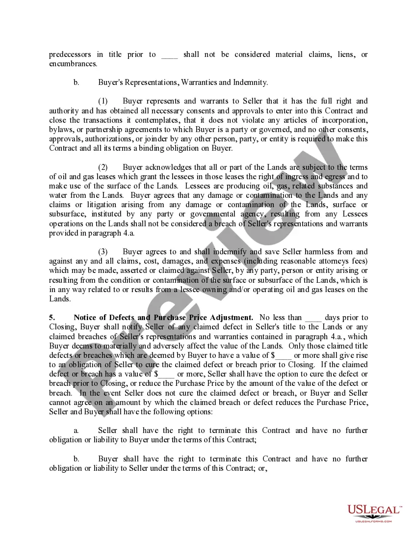 Get Contract for Sale (of Land) Preview Contract for Sale (of Land)