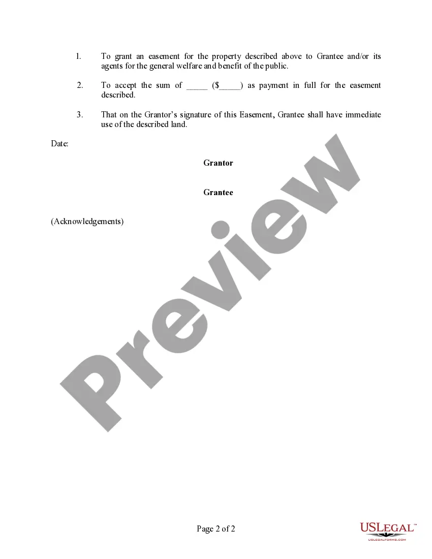 Get Drainage Easement Preview Drainage Easement