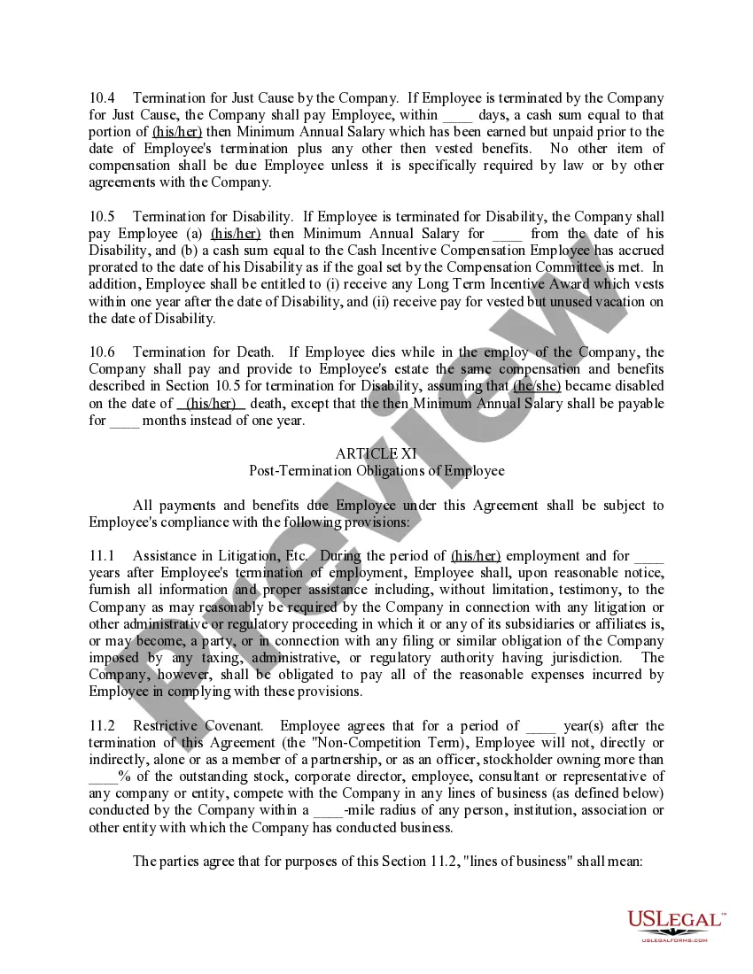 Preview Employee Agreement Incentive Compensation and Stock Bonus