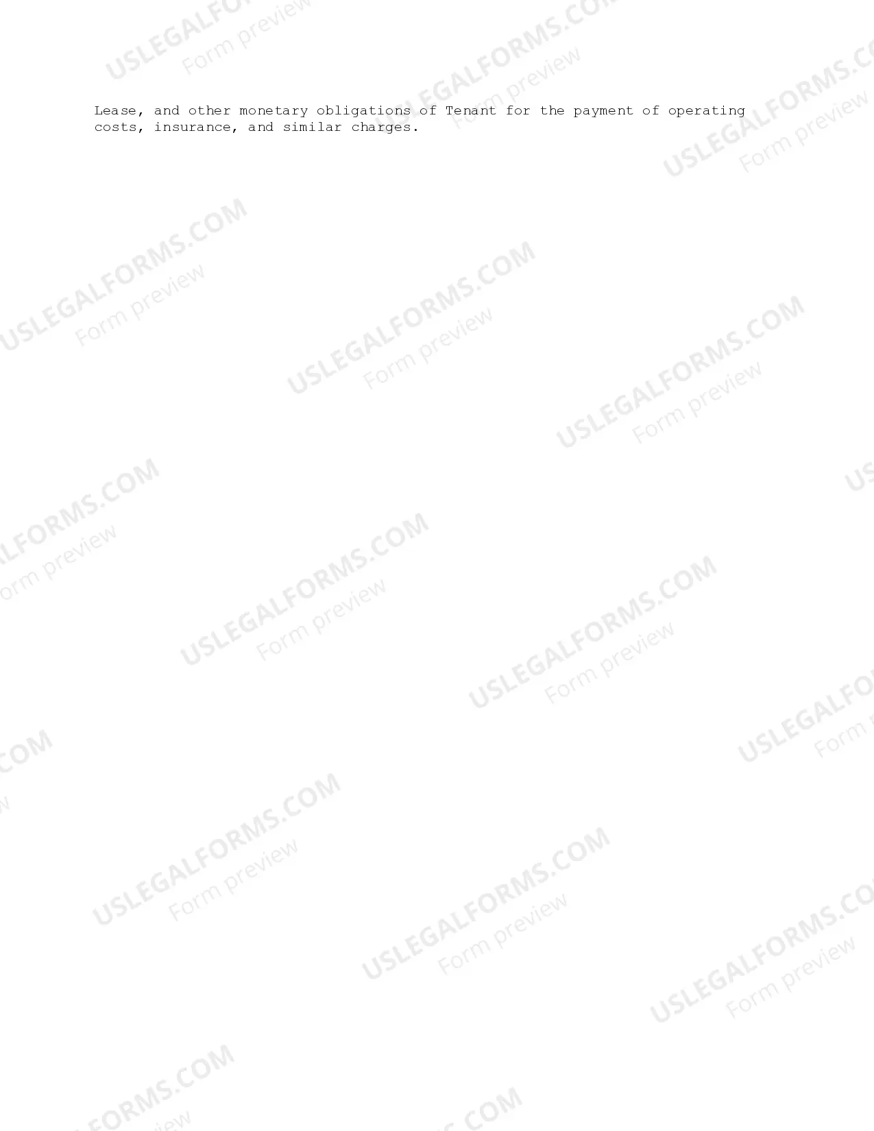 Preview Landlord Bankruptcy Clause