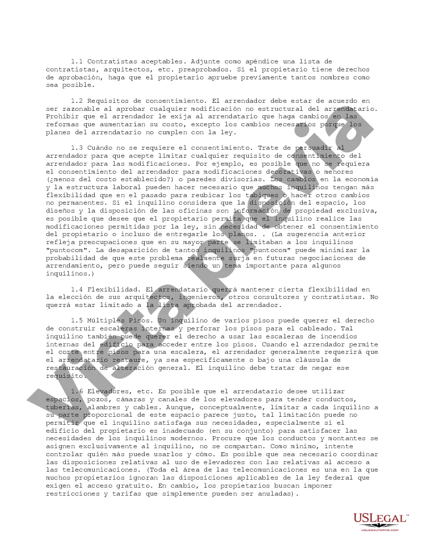 Preview Lista de verificación de inquilinos sobre problemas de arrendamiento silencioso