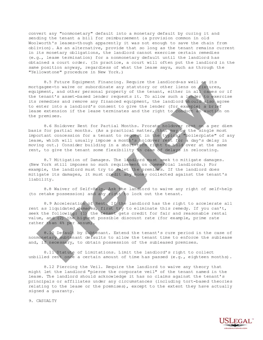 Get Tenant Checklist of Silent Lease Issues Preview Tenant Checklist of Silent Lease Issues