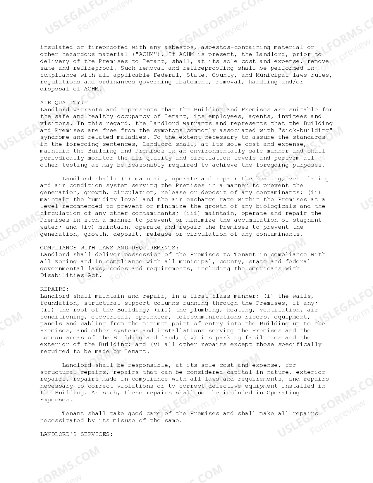 Preview Tenant Proposal Letter