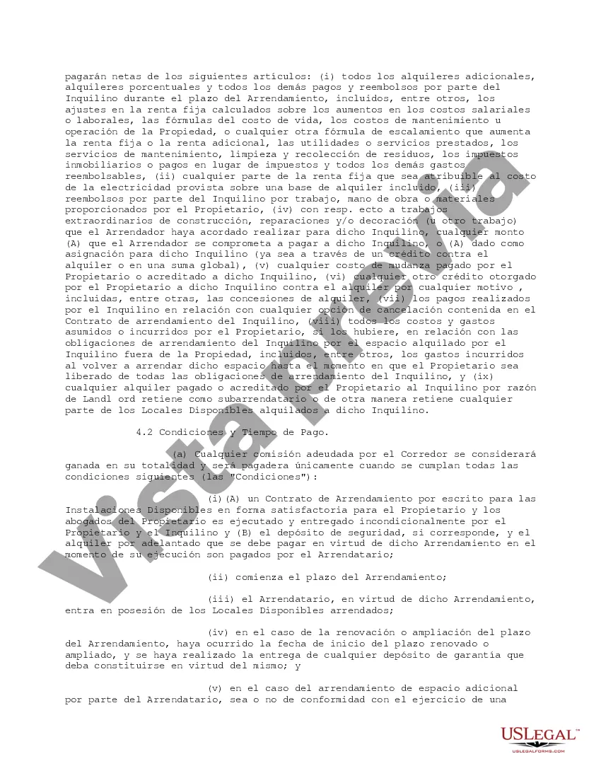 Preview Contrato de Corretaje de Servicios a Propietarios