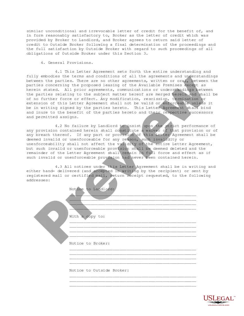 Preview Co Brokerage Agreement