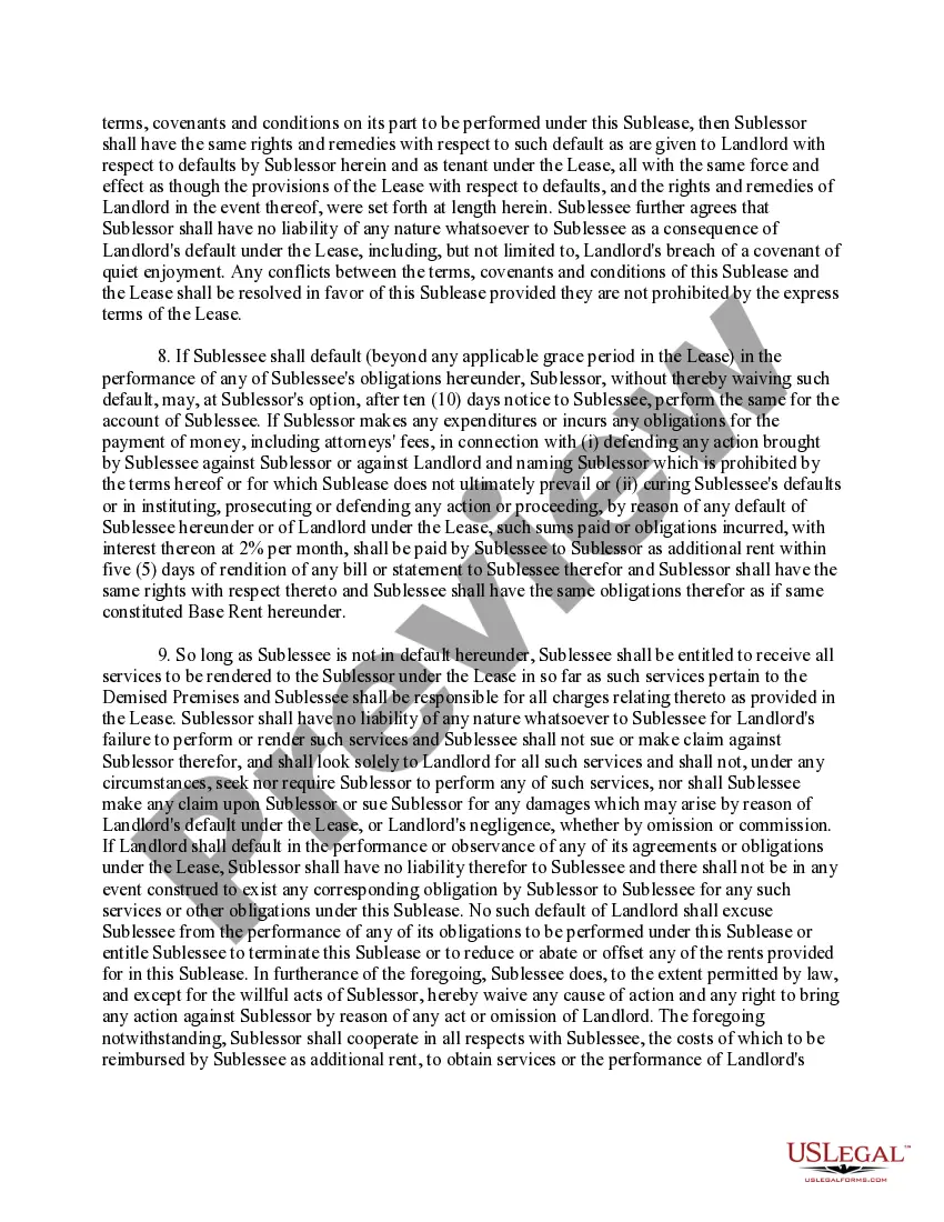 Get Sublease Agreement Preview Sublease Agreement