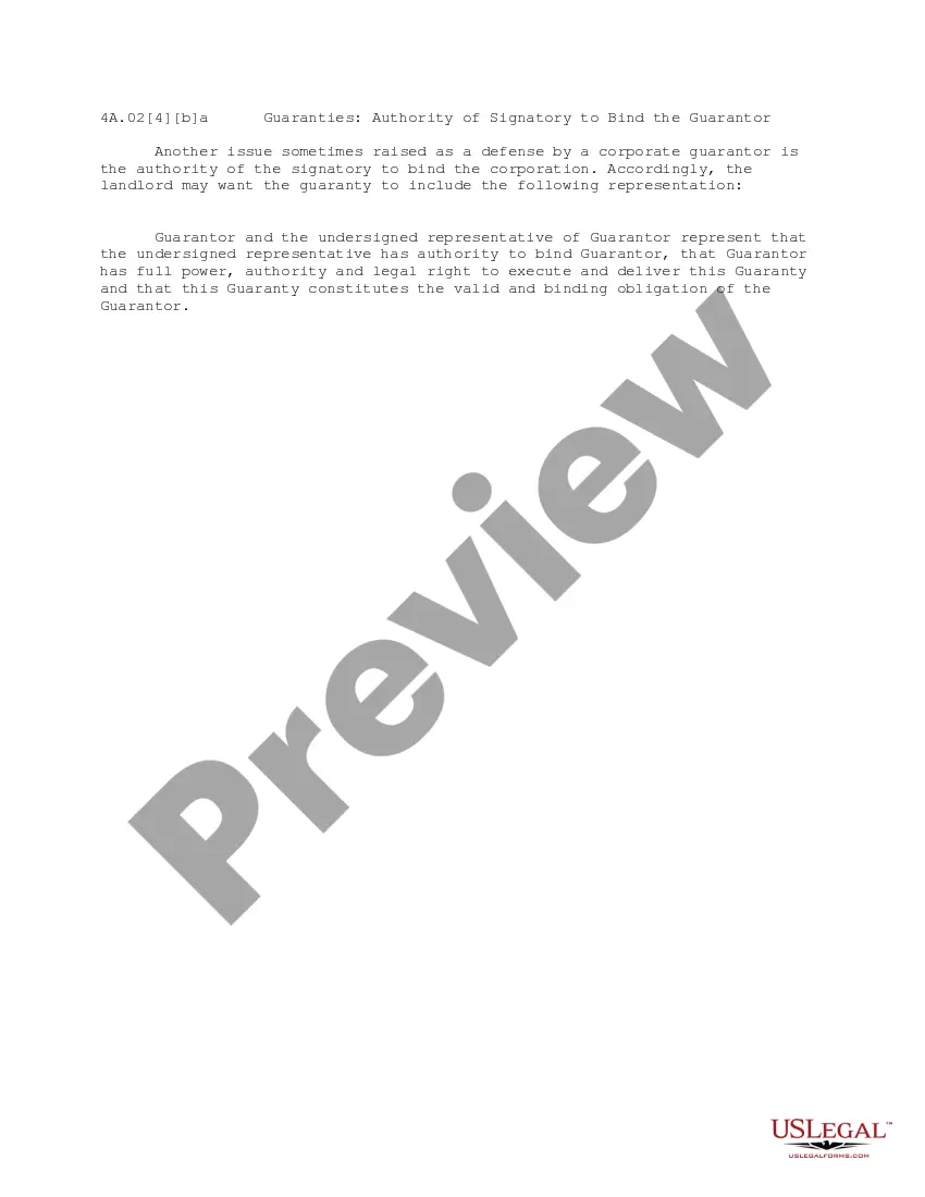Get Authority of Signatory to Bind the Guarantor Preview Authority of Signatory to Bind the Guarantor