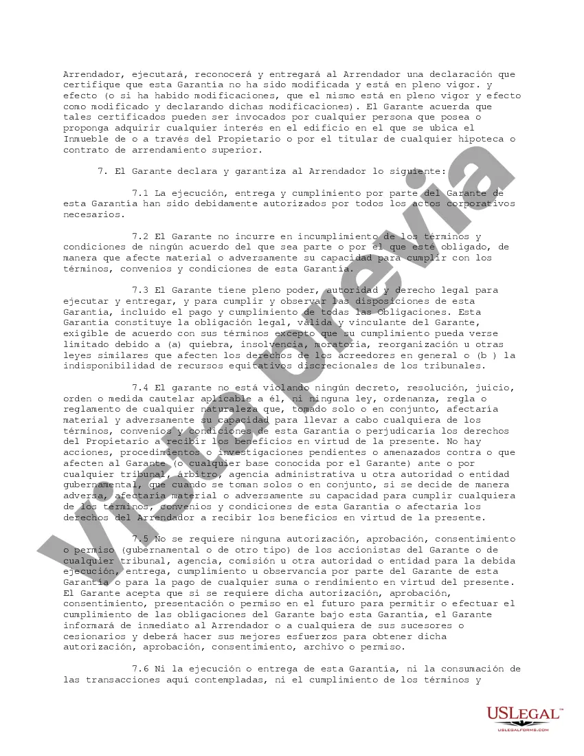 Get Garantía Solidaria de Cumplimiento y Obligaciones Preview Garantía Solidaria de Cumplimiento y Obligaciones