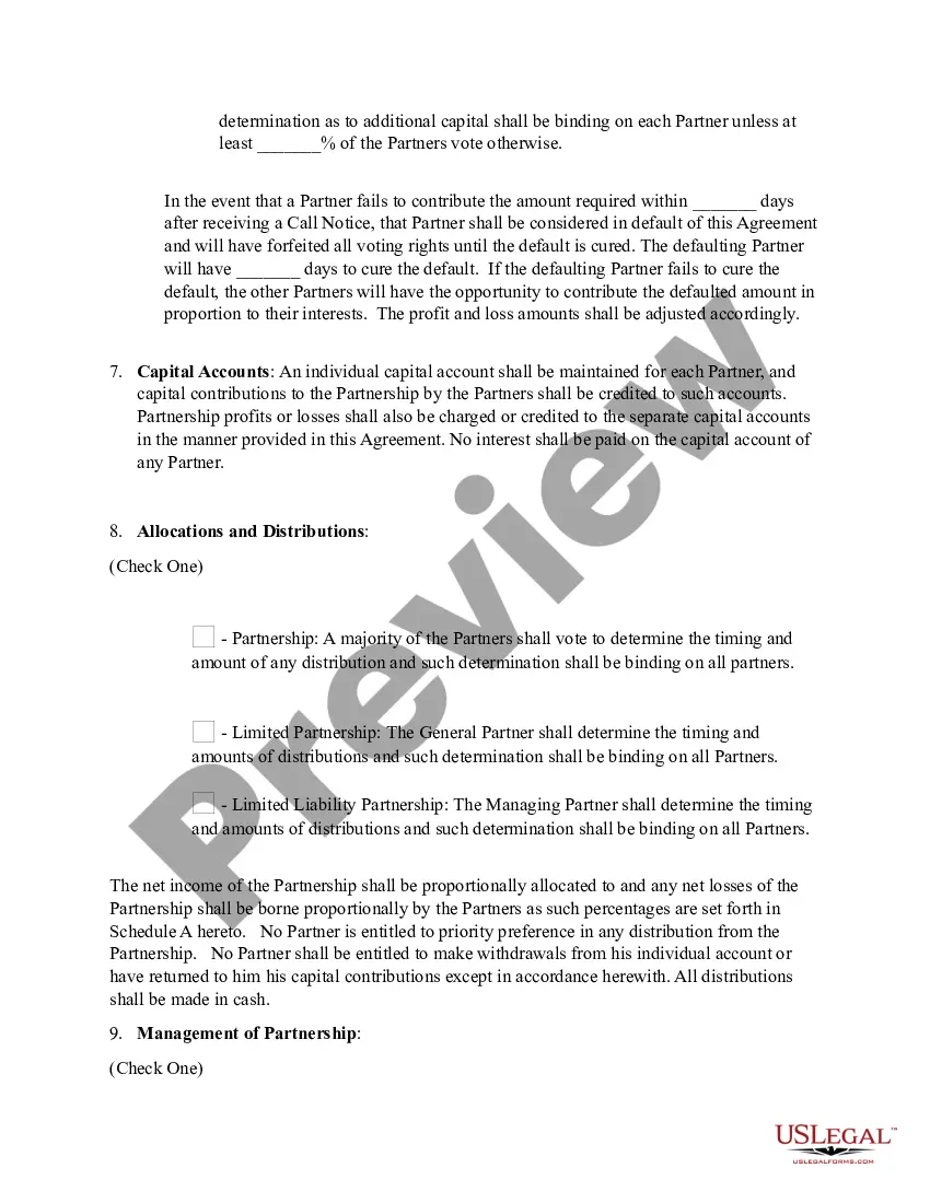 Preview Partnership Agreement