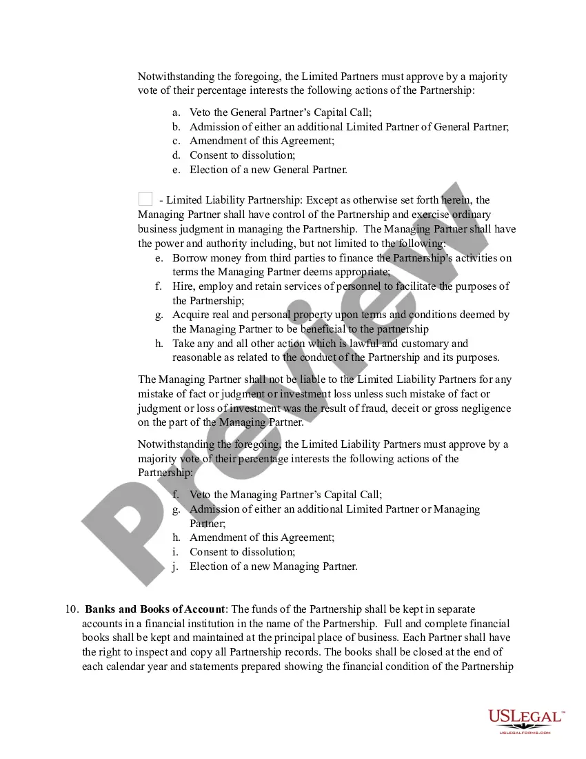 Preview Partnership Agreement