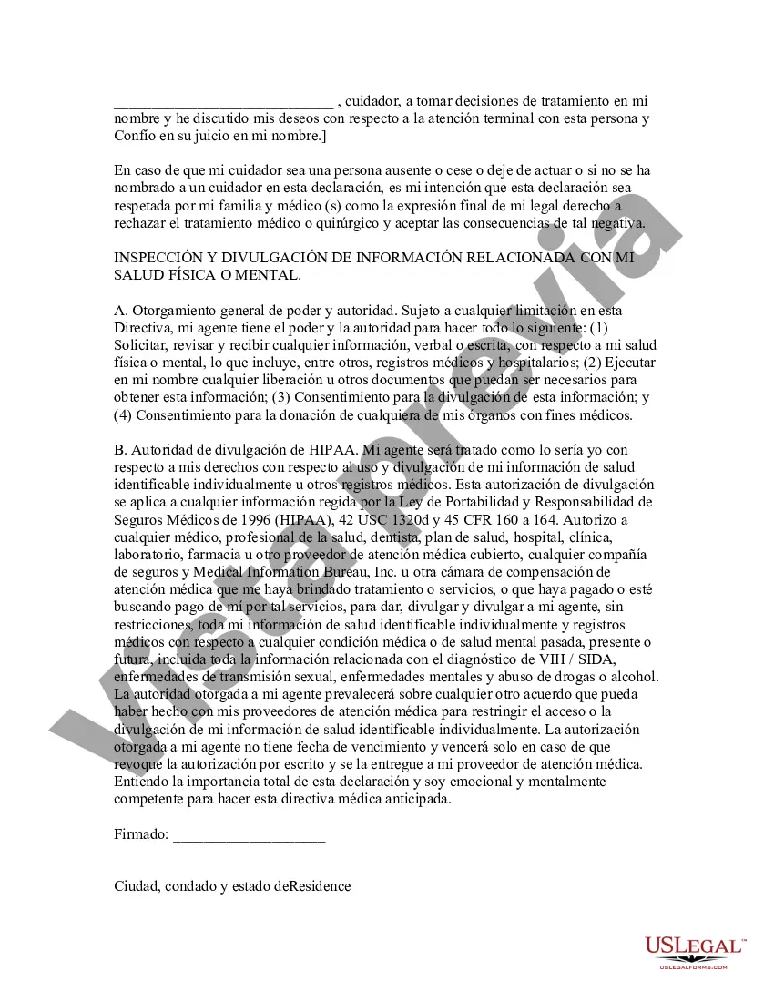 Preview Directiva médica anticipada militar