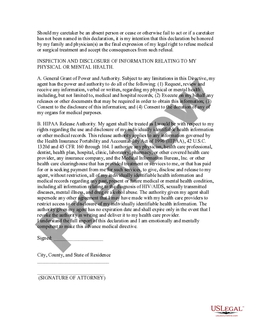 Get Military Advance Medical Directive Preview Military Advance Medical Directive