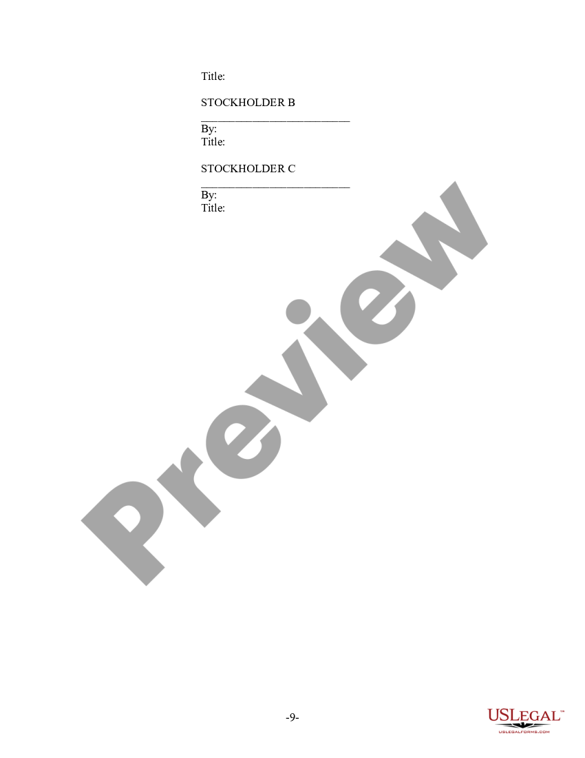 page 8 Sample Joint Venture Agreement - Corporate Joint Venture Form preview