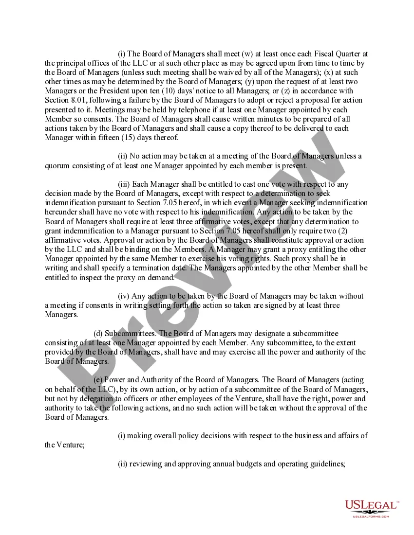 Get Sample Joint Venture Agreement - Limited Liability Company LLC Form Preview Sample Joint Venture Agreement - Limited Liability Company LLC Form