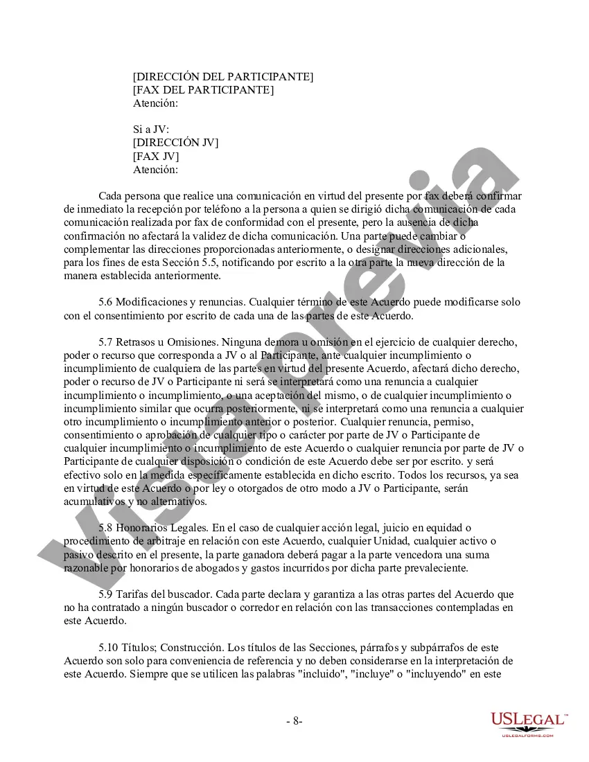 Preview Formulario de acuerdo de contribución