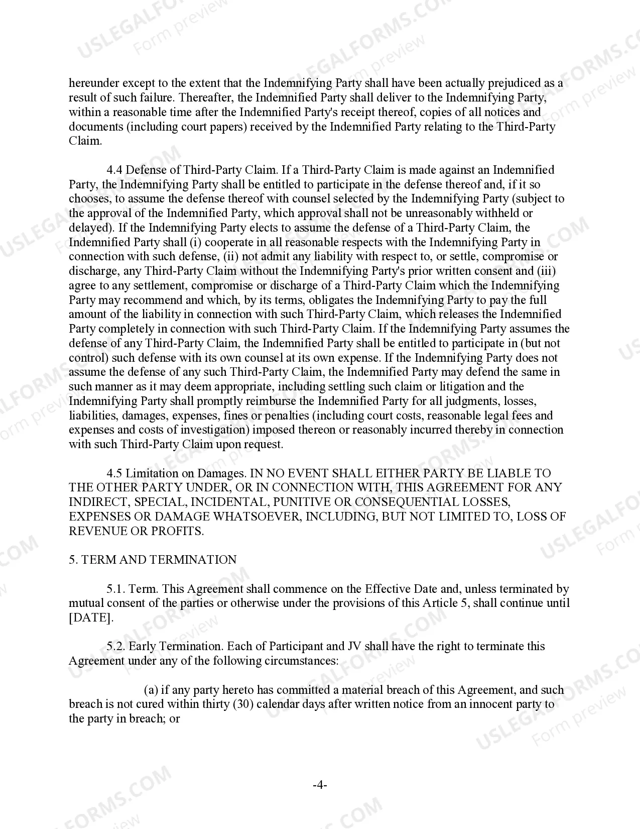 Preview Royalty Free Trademark License Agreement to license a joint venture participant's trademarks to the joint venture