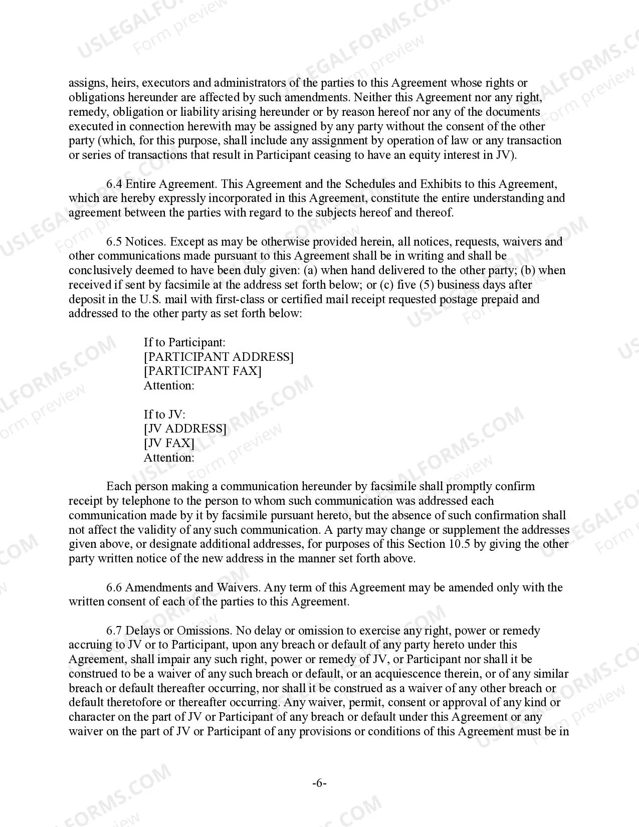 Preview Royalty Free Trademark License Agreement to license a joint venture participant's trademarks to the joint venture