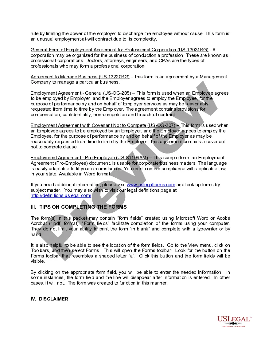 Get Employment Agreements Package Preview Employment Agreements Package