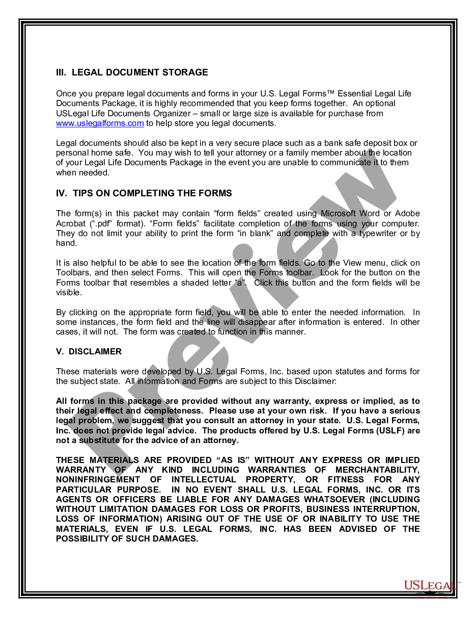 form Personal Loan Agreement Document Package preview
