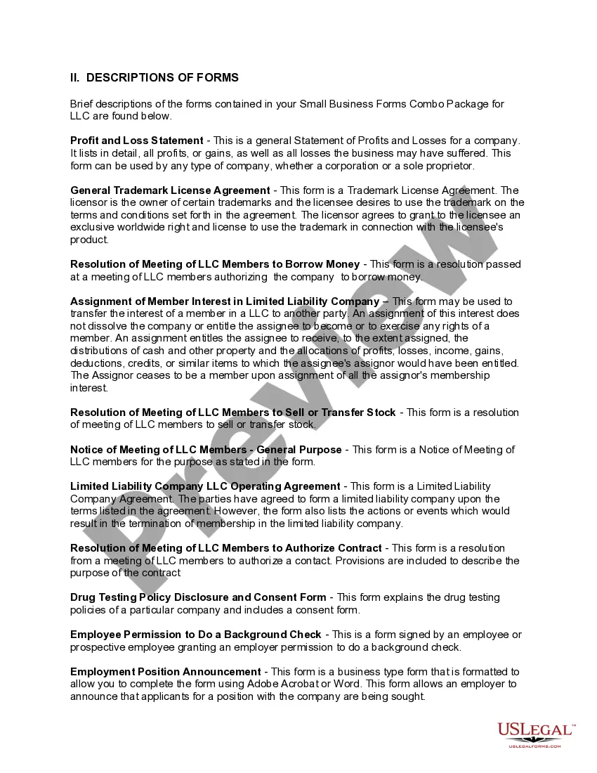 Get Small Business Startup Package for LLC Preview Small Business Startup Package for LLC