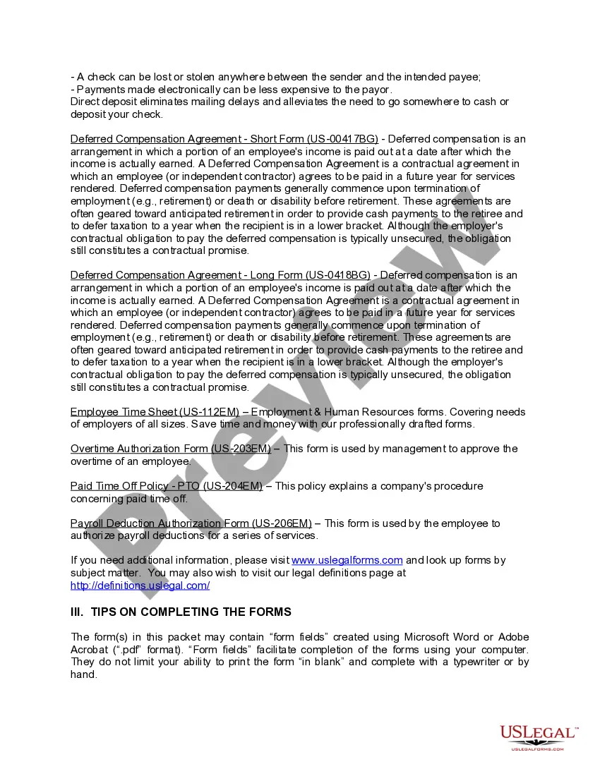 Get Employment Compensation Package Preview Employment Compensation Package