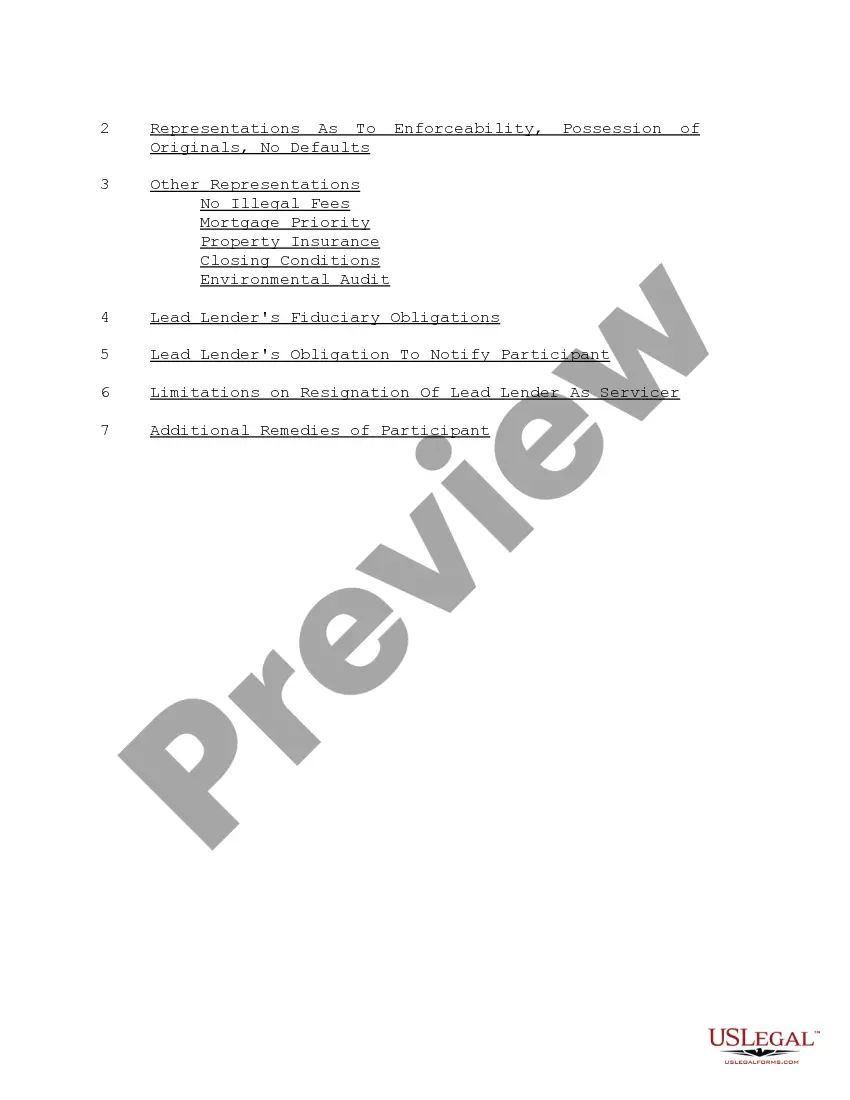 Get Participation Agreement Form and Variations Preview Participation Agreement Form and Variations