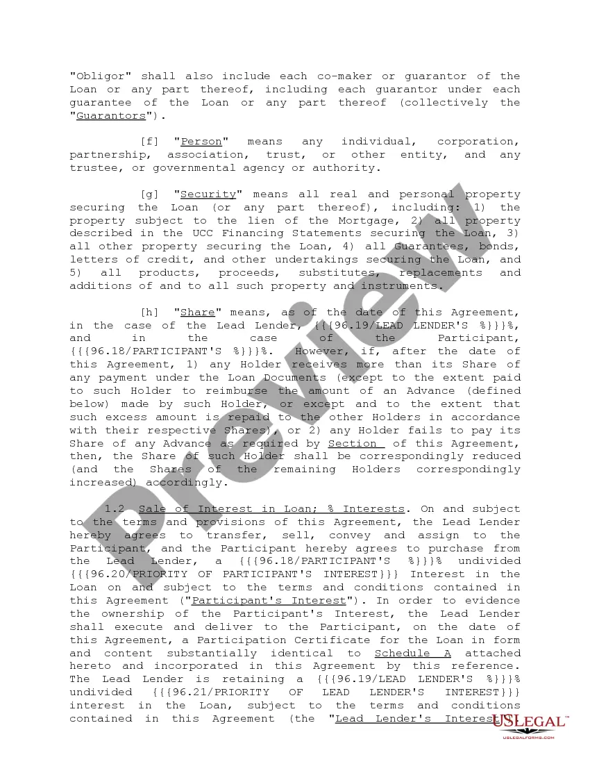 Get Participation Agreement Form and Variations Preview Participation Agreement Form and Variations