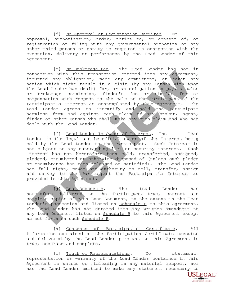 Get Participation Agreement Form and Variations Preview Participation Agreement Form and Variations