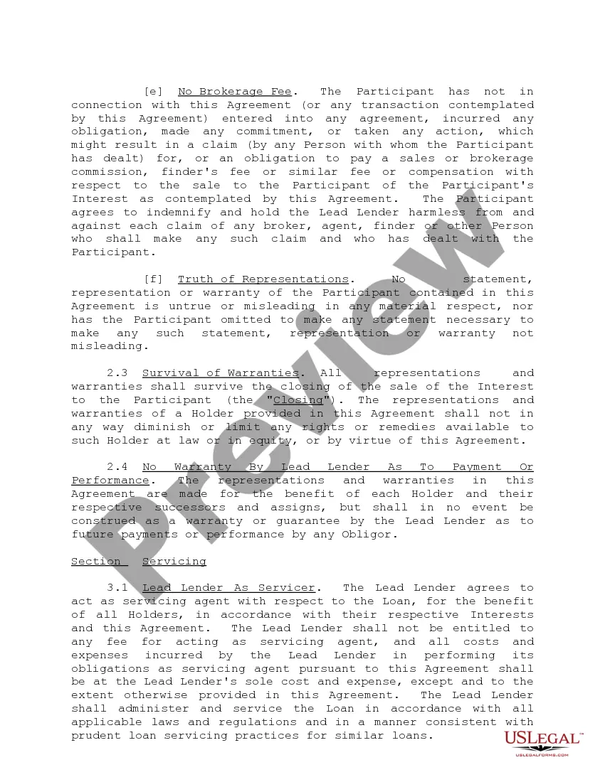 Get Participation Agreement Form and Variations Preview Participation Agreement Form and Variations