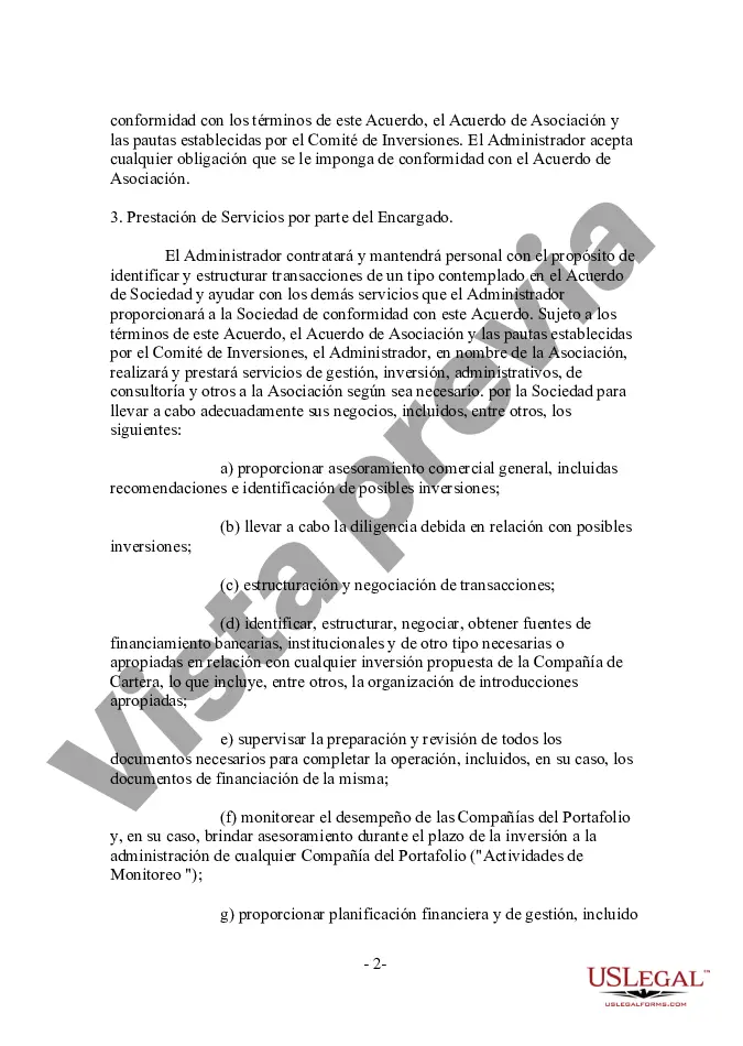 Preview Acuerdo de gestión de inversiones