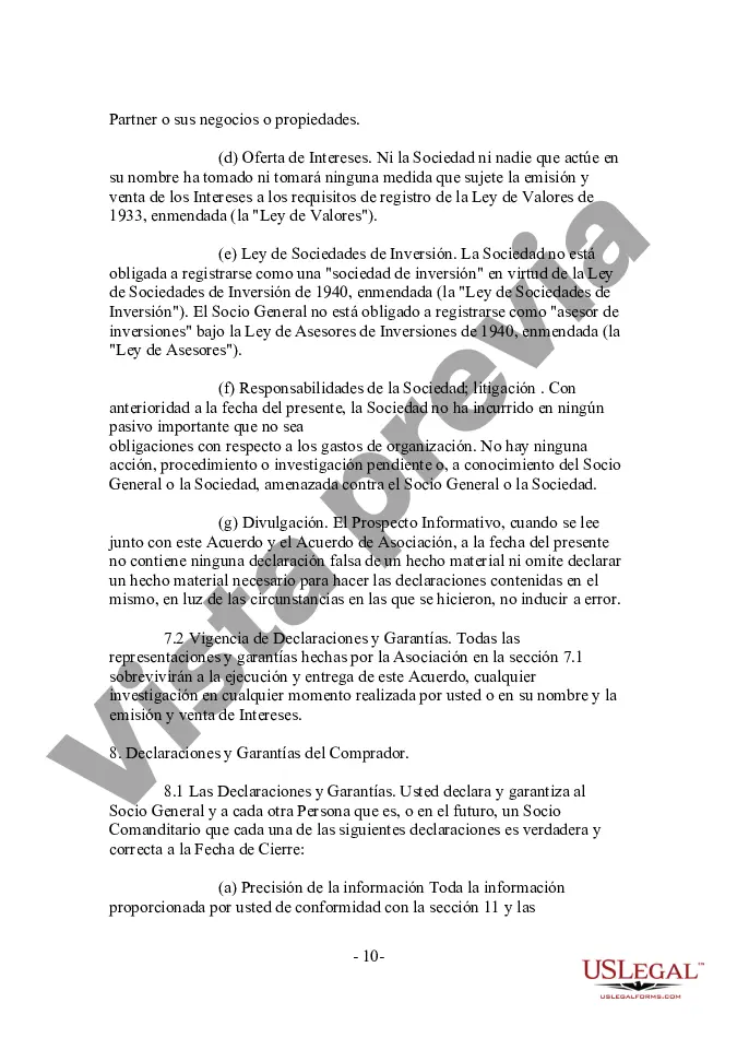 Preview Contrato de Suscripción de un Fondo de Renta Variable