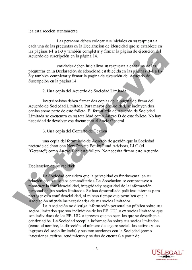 Preview Contrato de Suscripción de un Fondo de Renta Variable