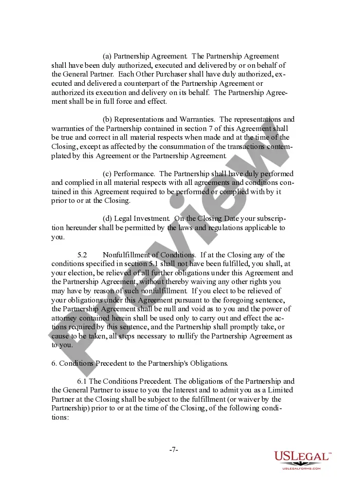 Get Subscription Agreement for an Equity Fund Preview Subscription Agreement for an Equity Fund