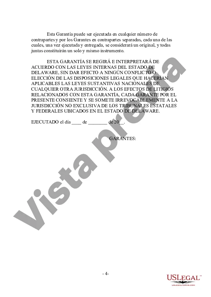 Preview Garantía de recuperación