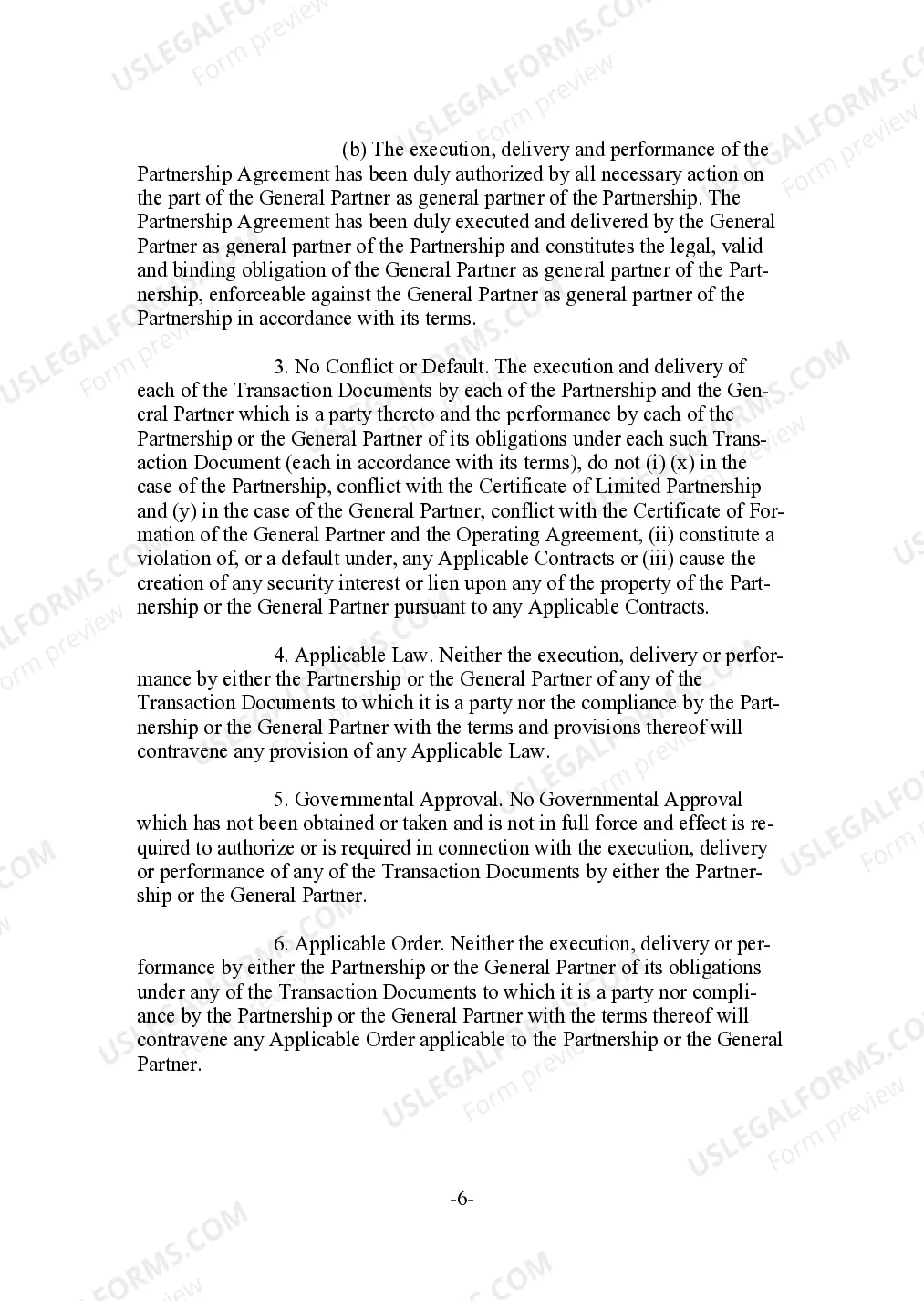 Preview Legal Opinion