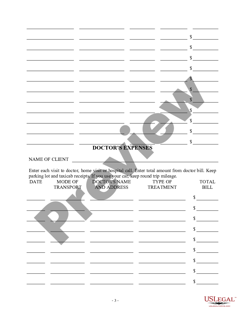 Wage and Income Loss Statement - Income Statement Form | US Legal Forms