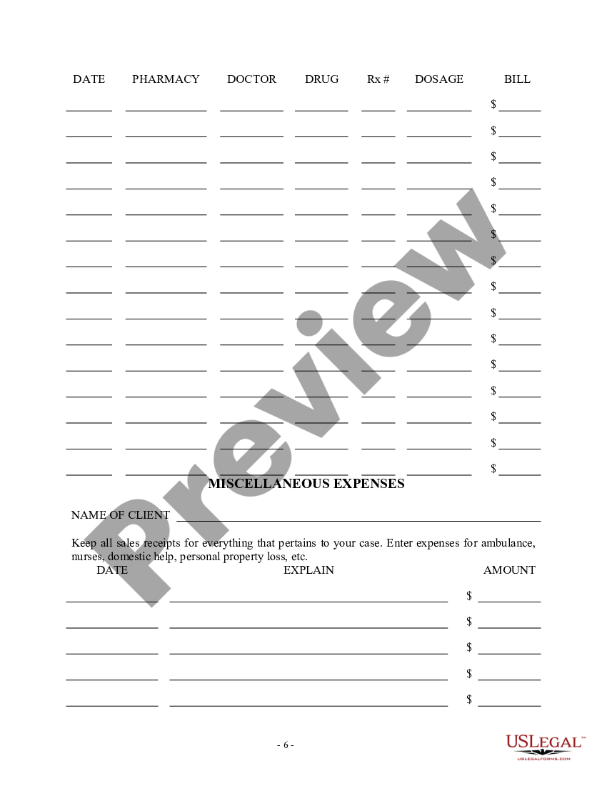 Wage and Income Loss Statement - Income Statement Form | US Legal Forms