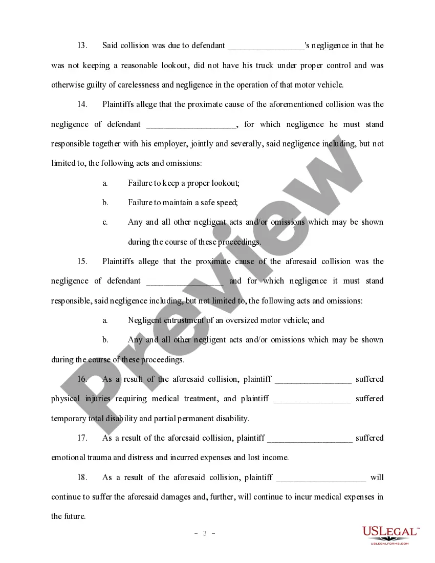 Get Amended Complaint - Mack truck Preview Amended Complaint - Mack truck