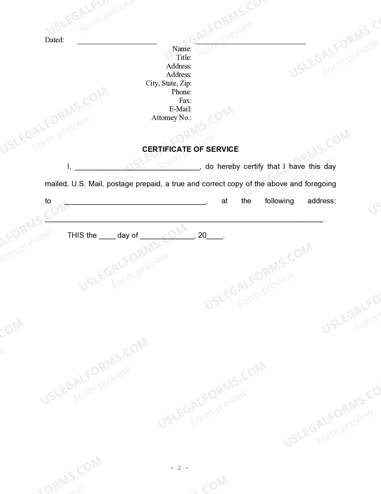 Preview Request for Production - Personal Injury - Auto Accident