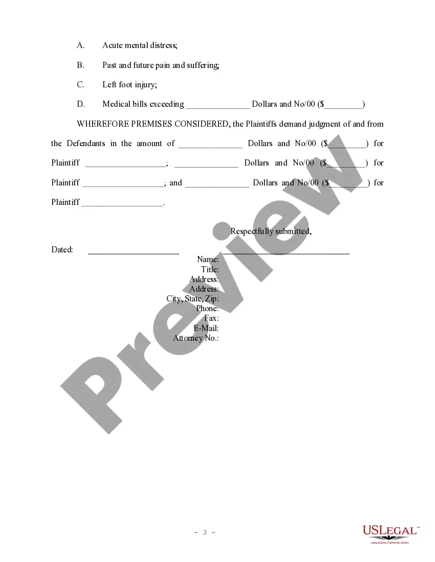 Get Complaint regarding Negligence Preview Complaint regarding Negligence