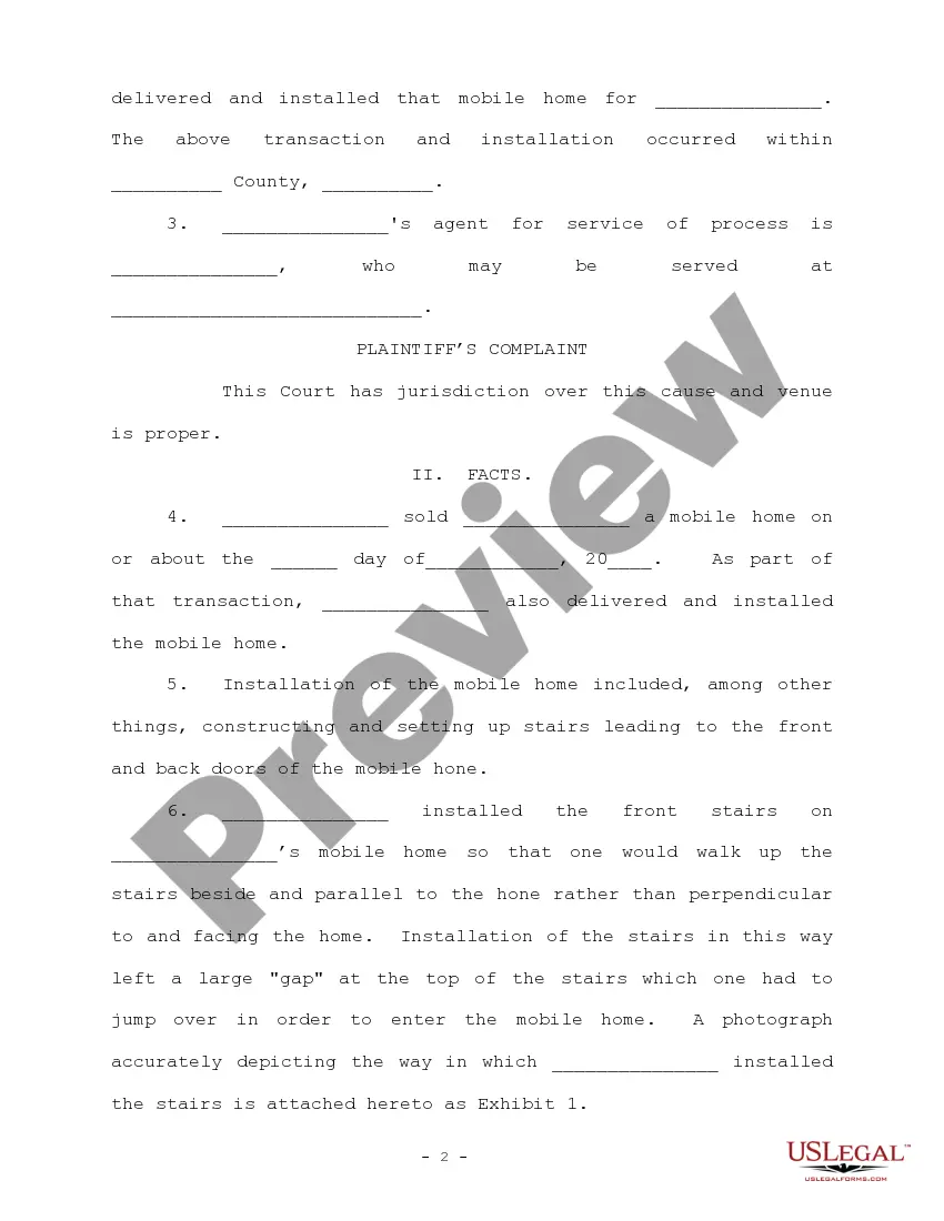 Get Complaint for Negligence and Wrongful Death Preview Complaint for Negligence and Wrongful Death