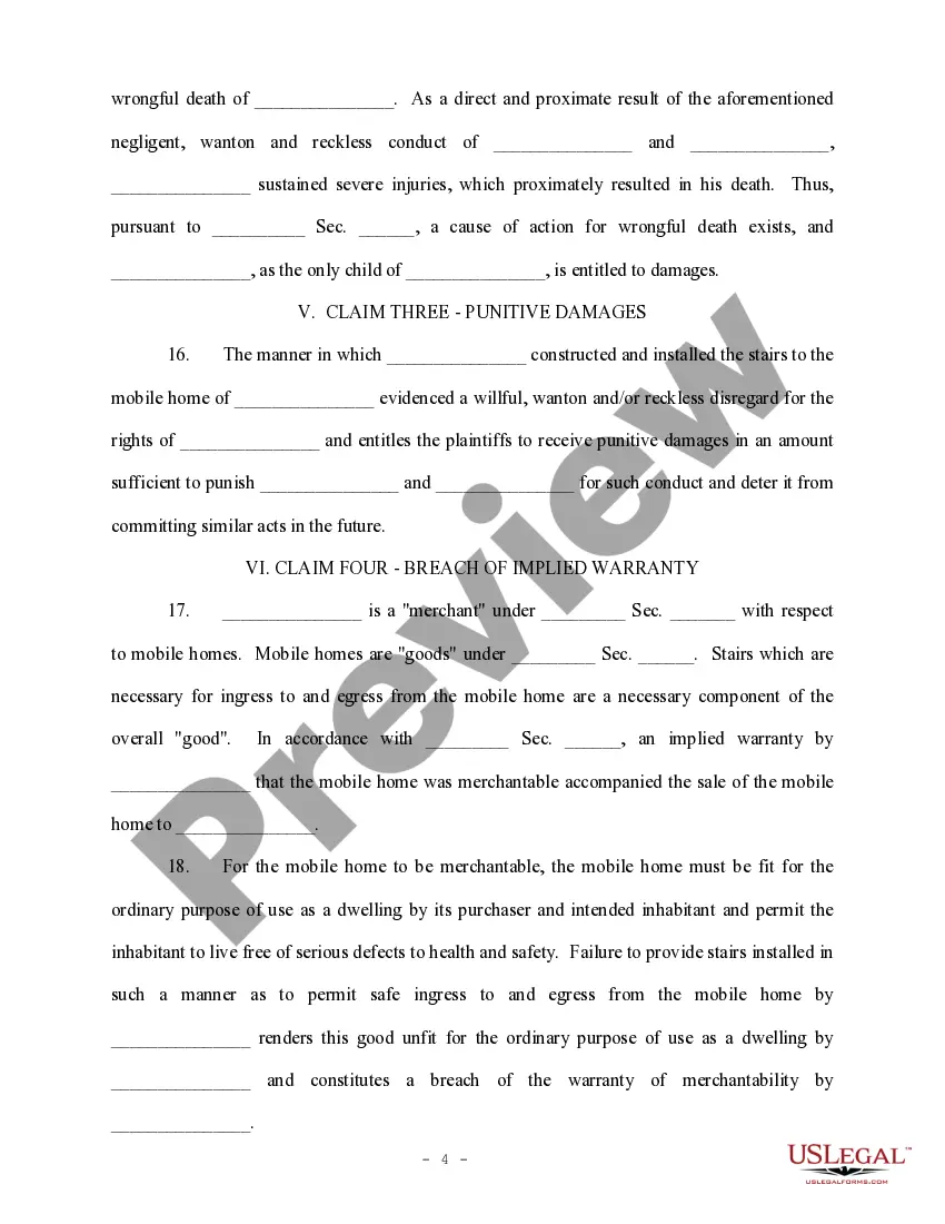 Get Amended Complaint for Negligence and Wrongful Death Preview Amended Complaint for Negligence and Wrongful Death