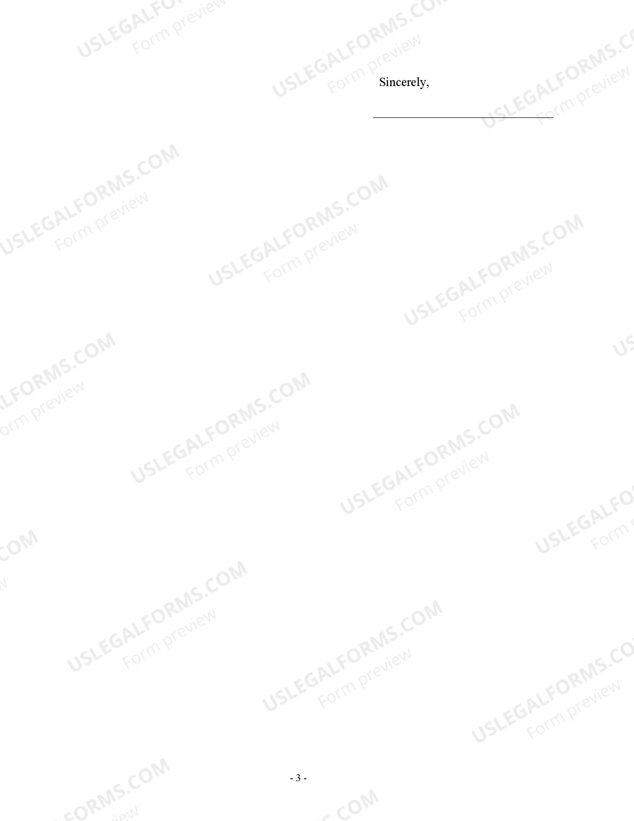 Preview Letter regarding Notice and Settlement Offer - Personal Injury