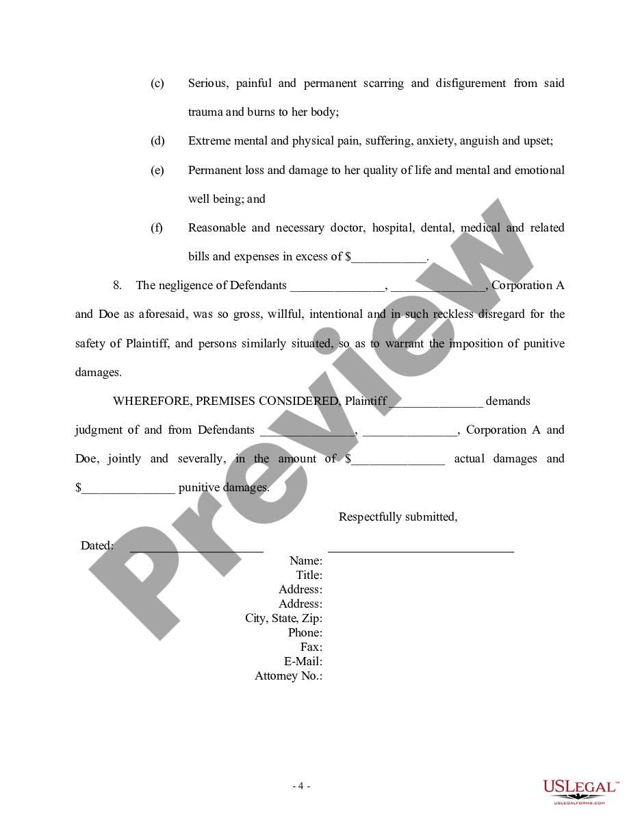 page 3 Complaint regarding Alcohol Served preview