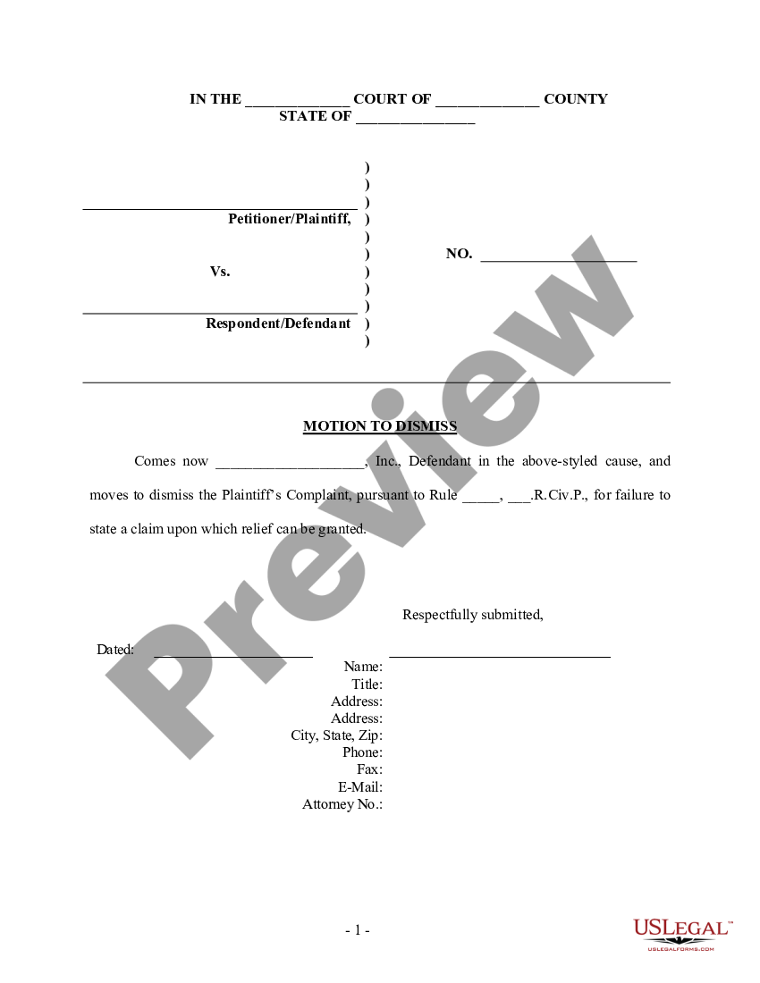 motion to dismiss impeachment